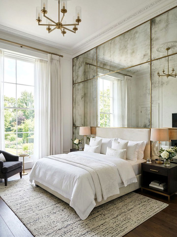 Mirror Wall Master Bedroom - 30 luxury bedroom ideas