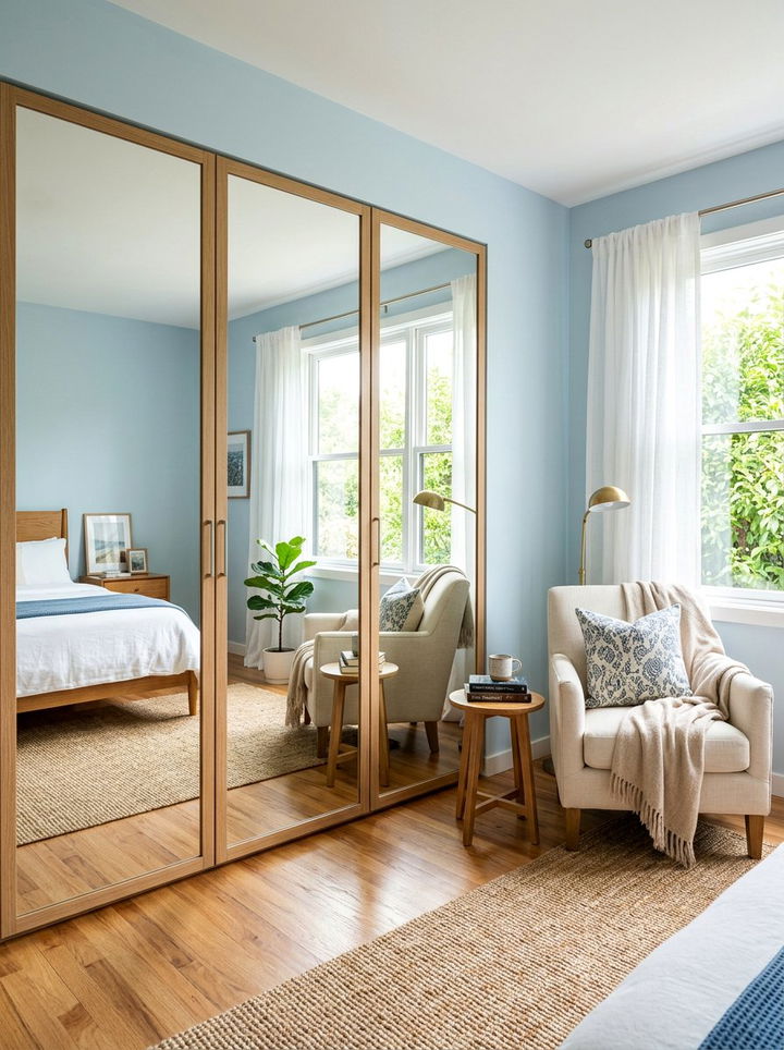 Mirror Wardrobe - 30 bedroom wardrobes