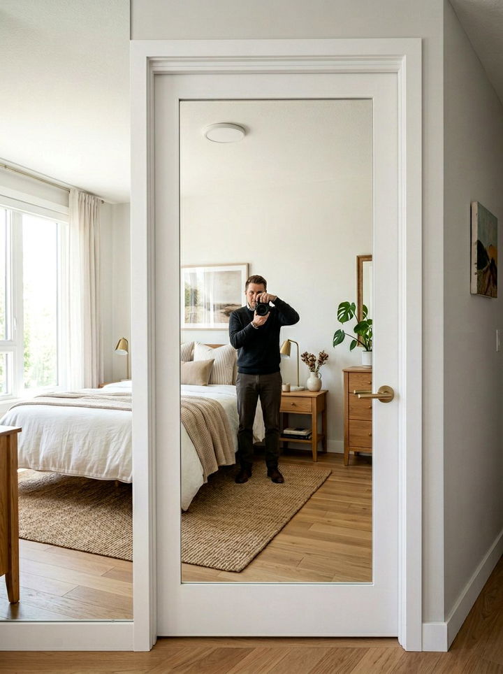 Mirrored Glass Bedroom Door - 30 bedroom glass doors