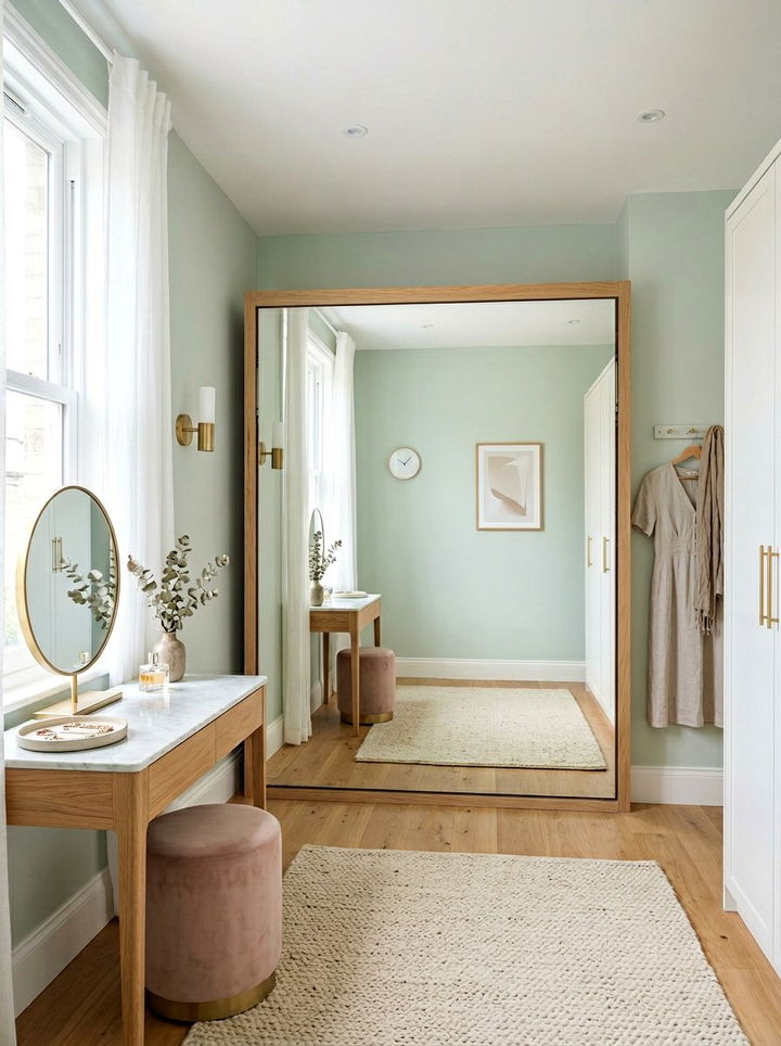 Mirrored Murphy Bed - 30 bedroom fold down bed ideas