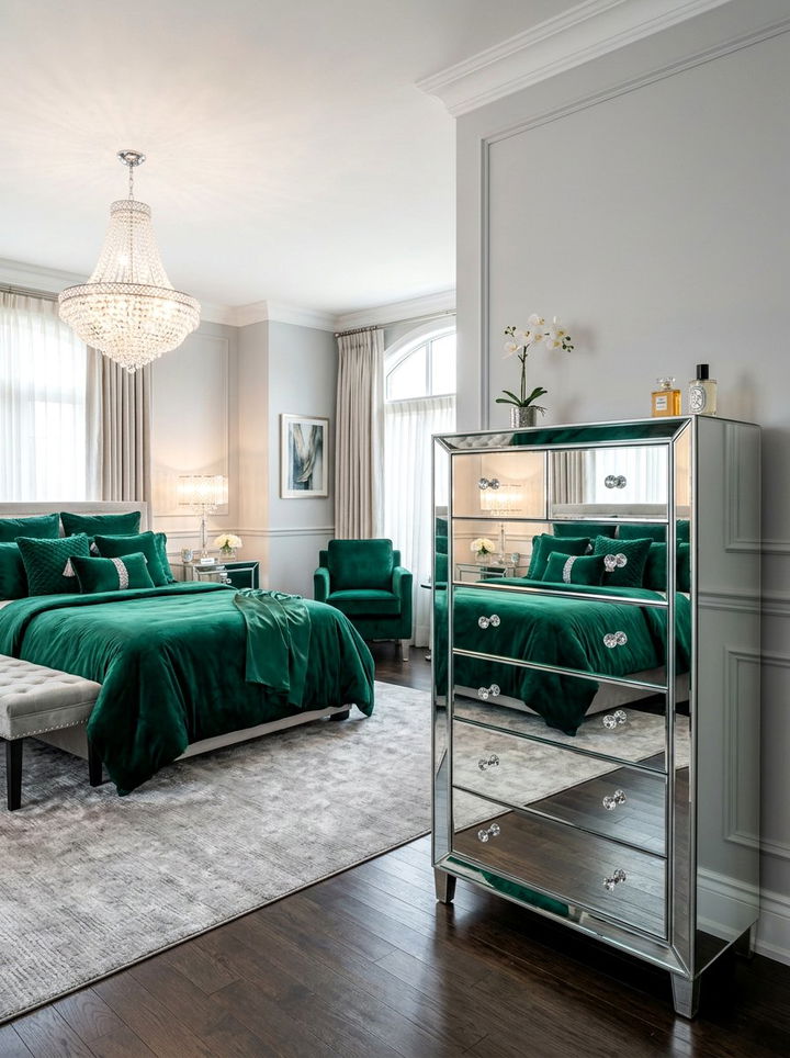 Mirrored Tall Dresser Bedroom - 30 bedroom tall dressers