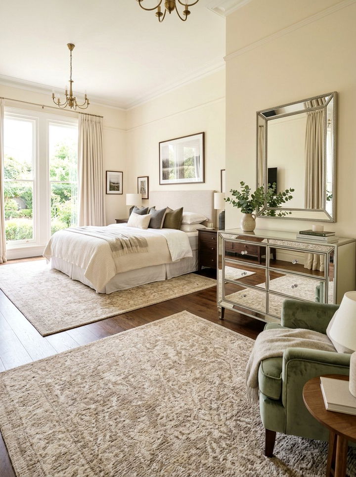 Mirrored dresser - 30 bedroom mirrored furniture ideas