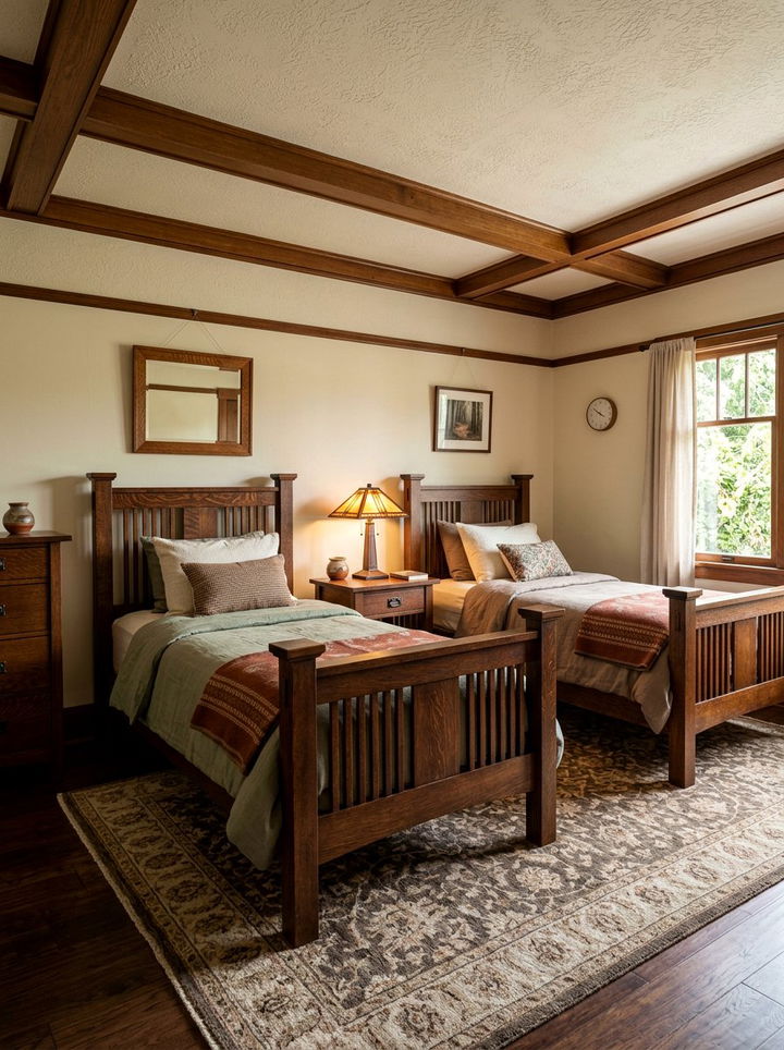 Mission Style Twin Bedroom Set - 30 twin bedroom sets