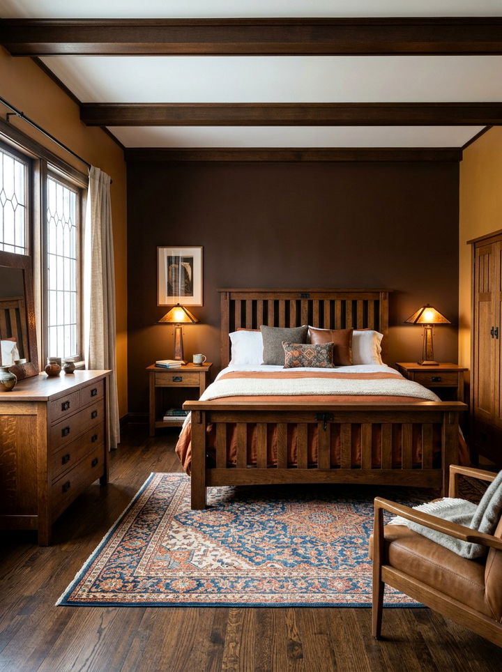 Mission style bedroom - 30 historic home bedroom ideas