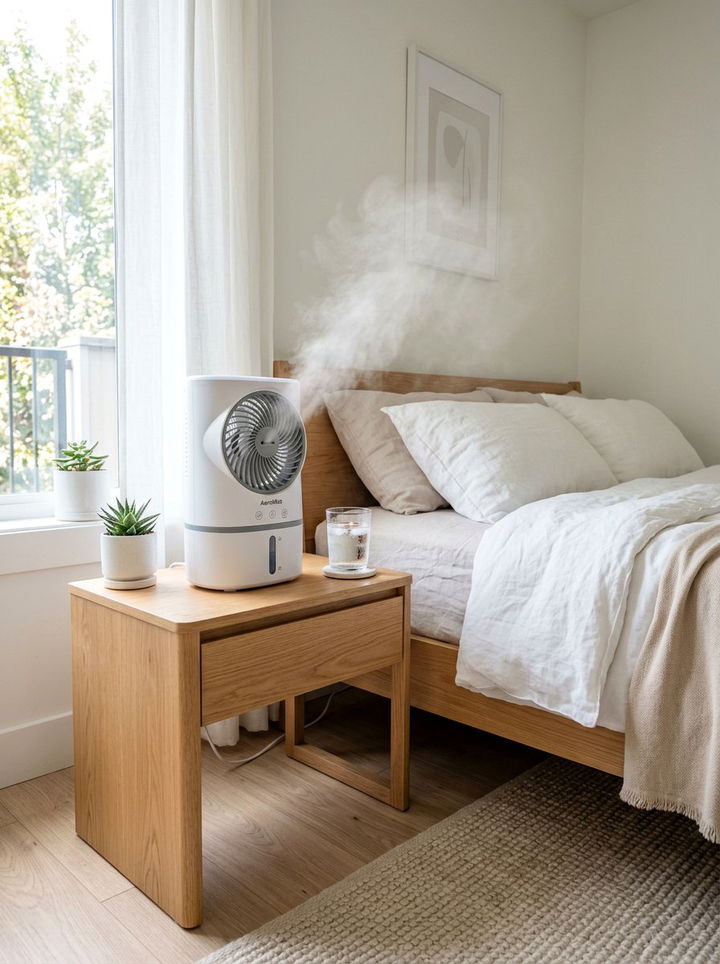 Mist Spraying Cooling Fan - 30 bedroom desk fans