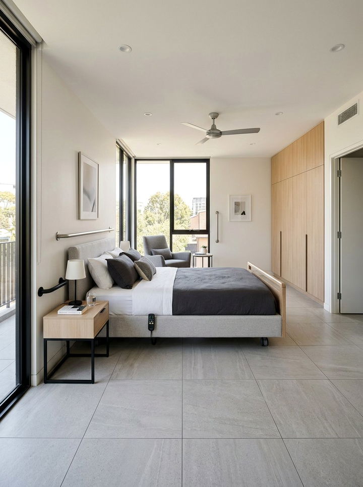 Modern Accessible Bedroom - 30 multigenerational bedroom ideas