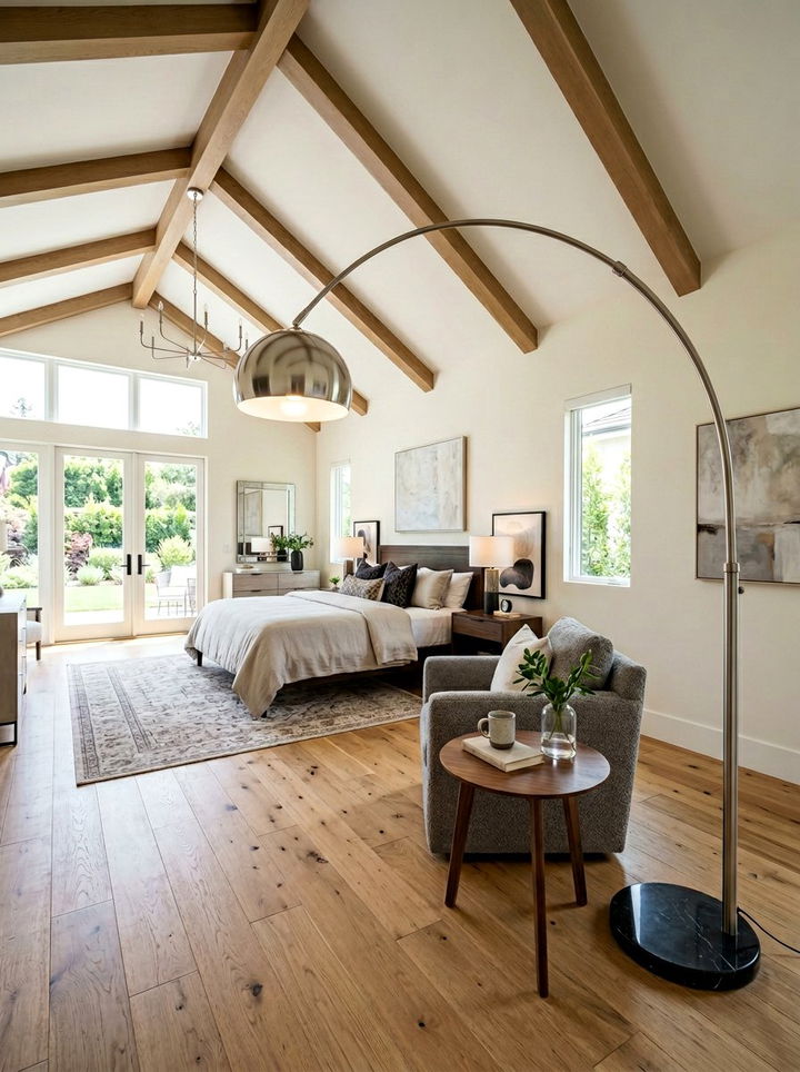 Modern Arc Floor Lamp - 30 bedroom lamps