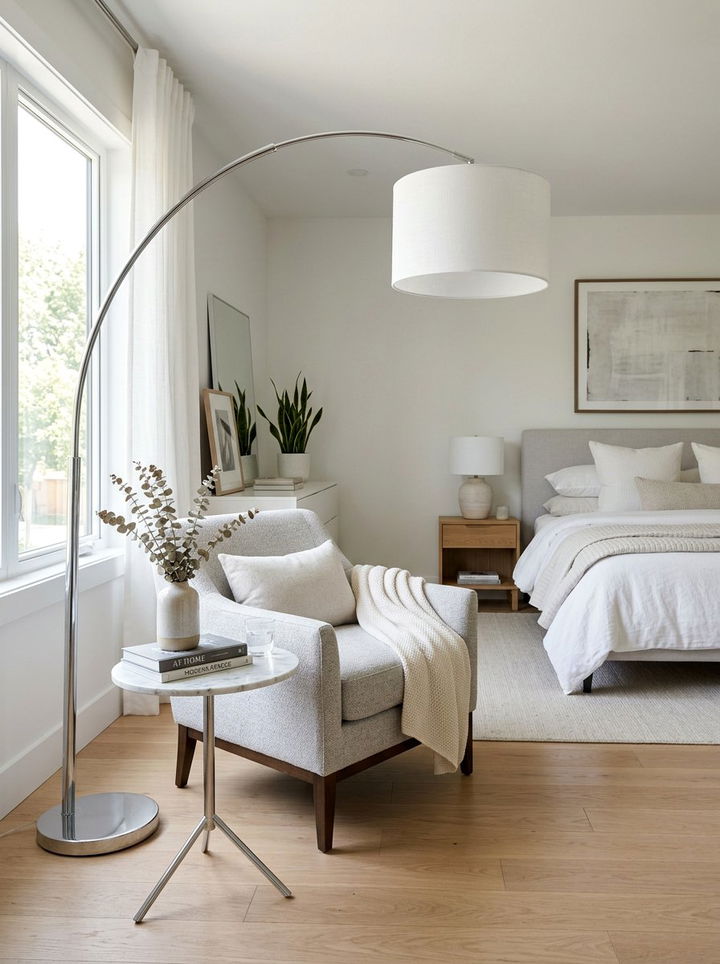 Modern Arc Floor Lamp - 30 bedroom floor lamps