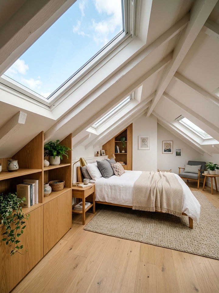 Modern Attic Bedroom - 30 architect bedroom ideas