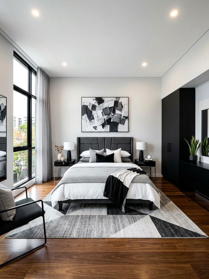 Modern Bedroom Layout - 30 bedroom furniture layout