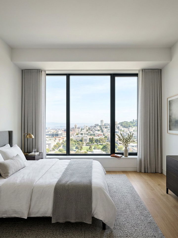 Modern Bedroom Window - 30 bedroom window ideas