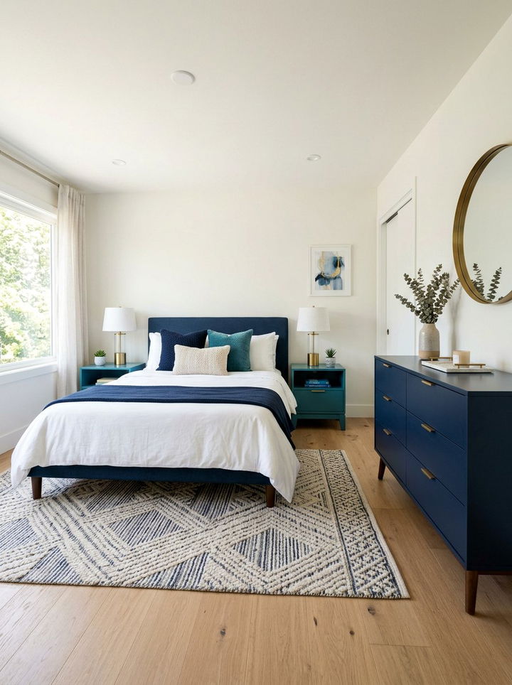 Modern Blue Bedroom Furniture - 30 blue bedroom ideas