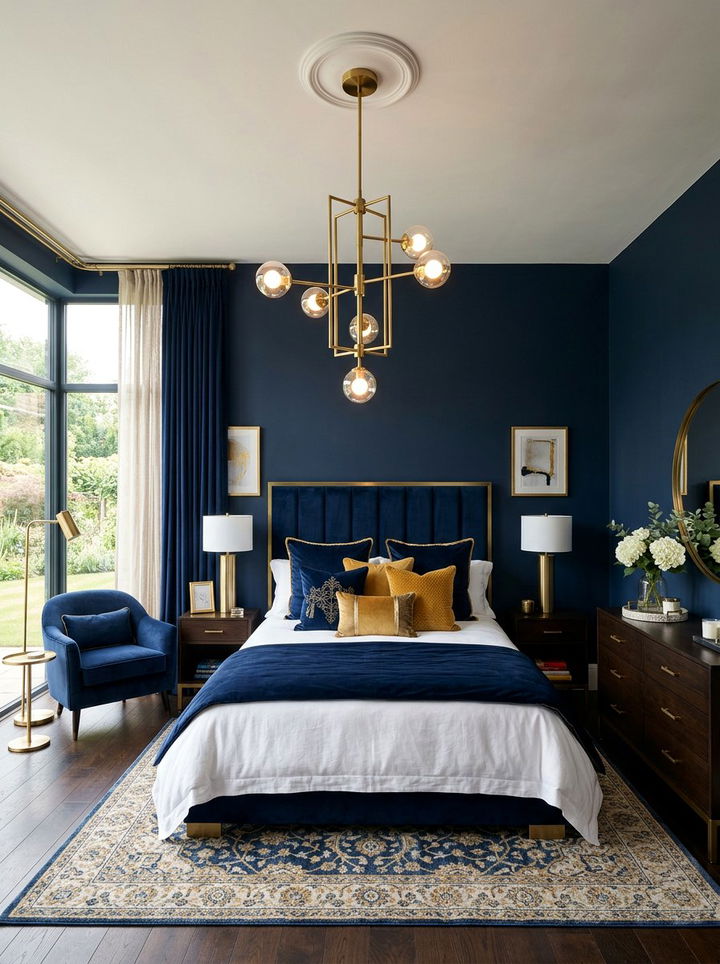 Modern Brass Pendant - 30 bedroom pendant lights