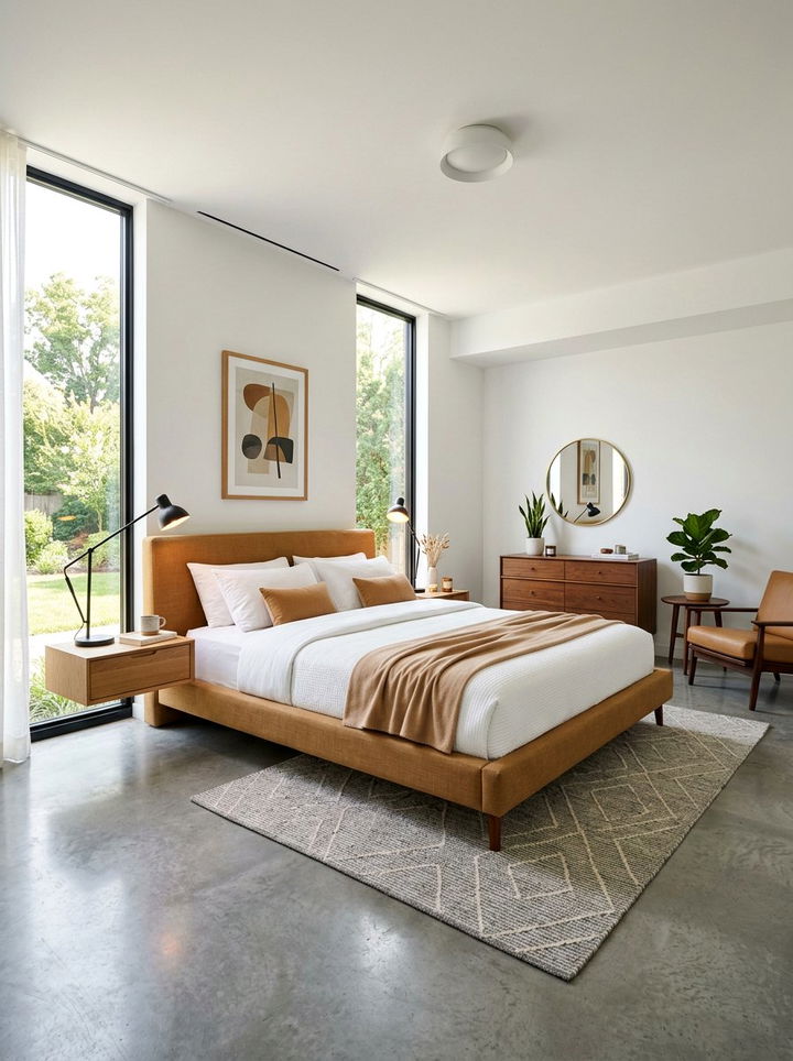 Modern Camel Bedroom - 30 camel bedroom ideas