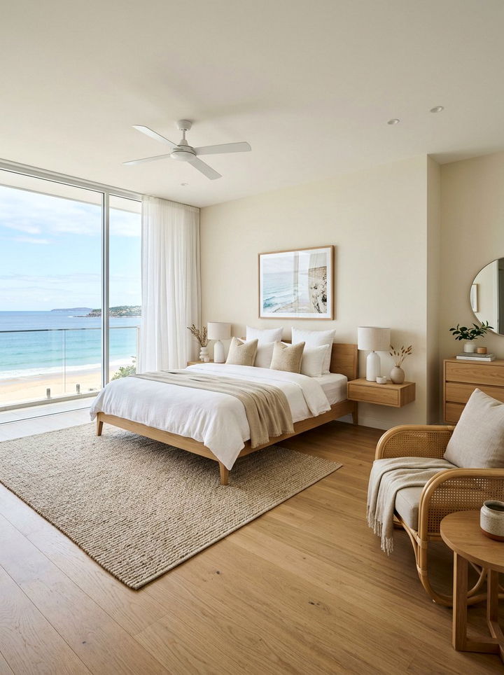 30 Coastal Beige Bedroom Ideas for a Serene Neutral Oasis