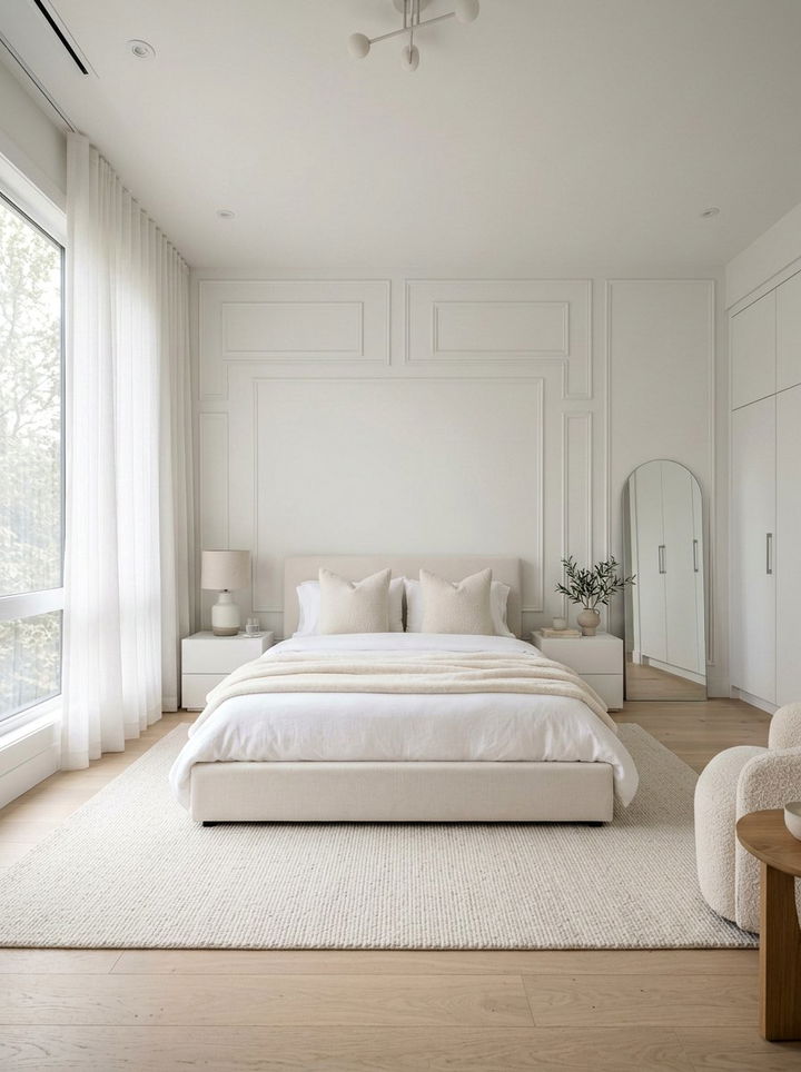 30 Cream and White Bedroom Ideas for a Soothing Space