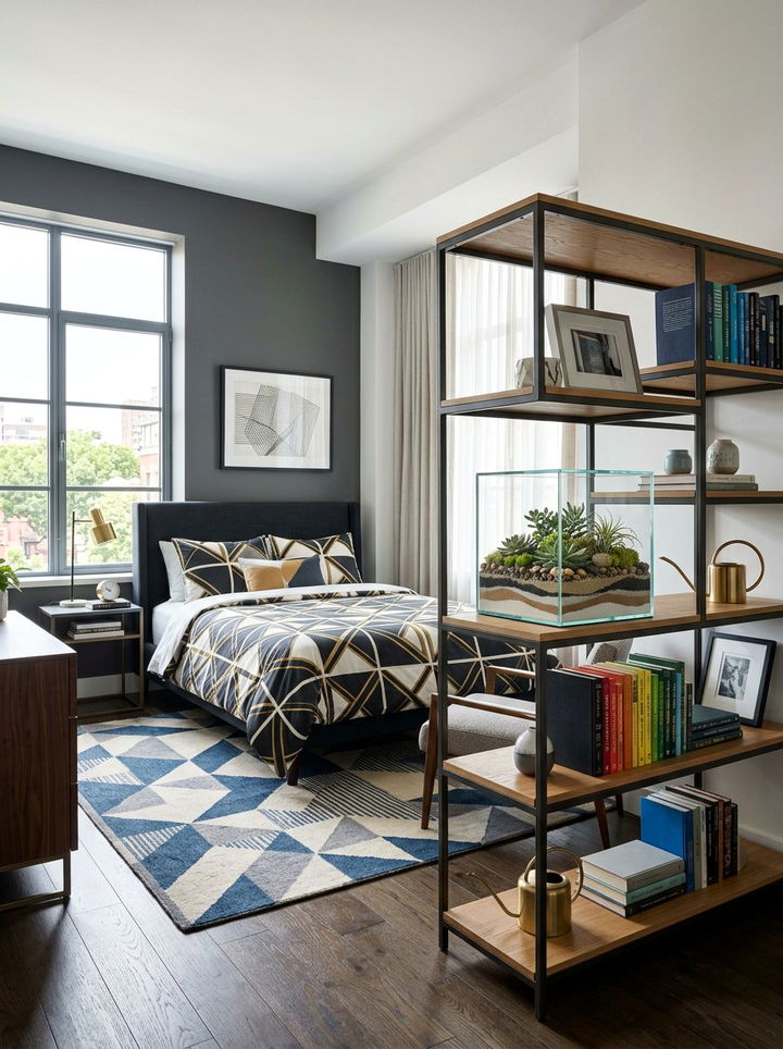 Modern Cube Terrarium - 30 bedroom terrariums