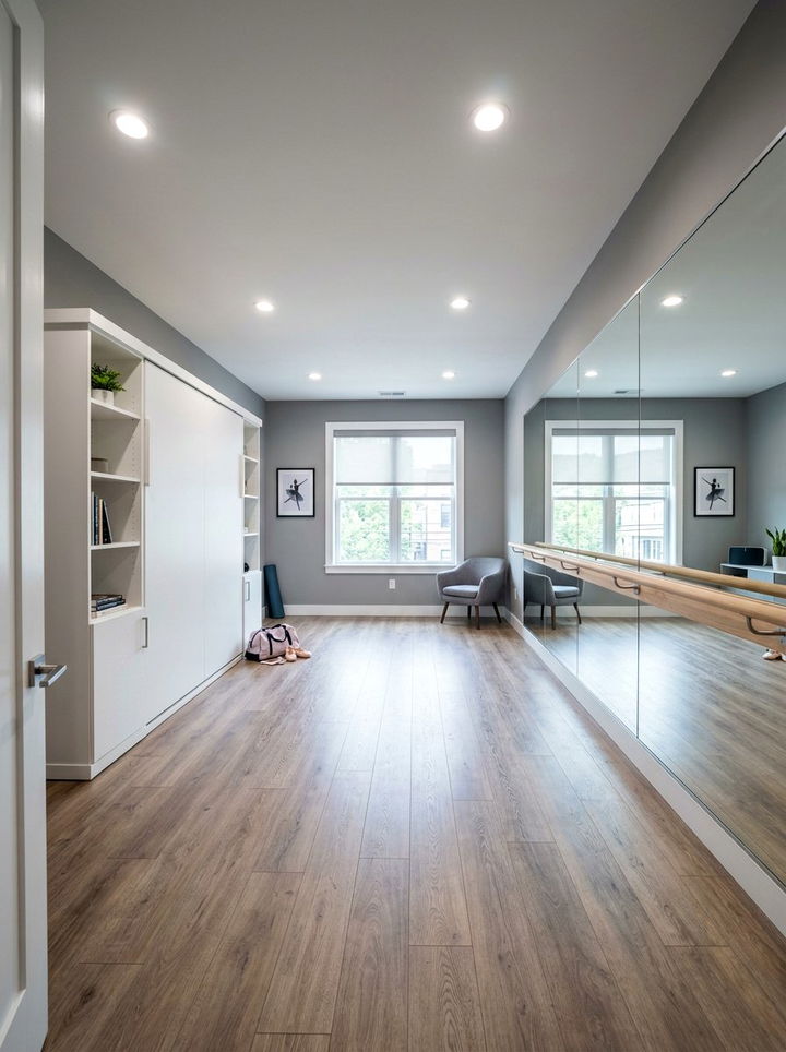 Modern Dance Studio Bedroom - 30 dance bedroom ideas
