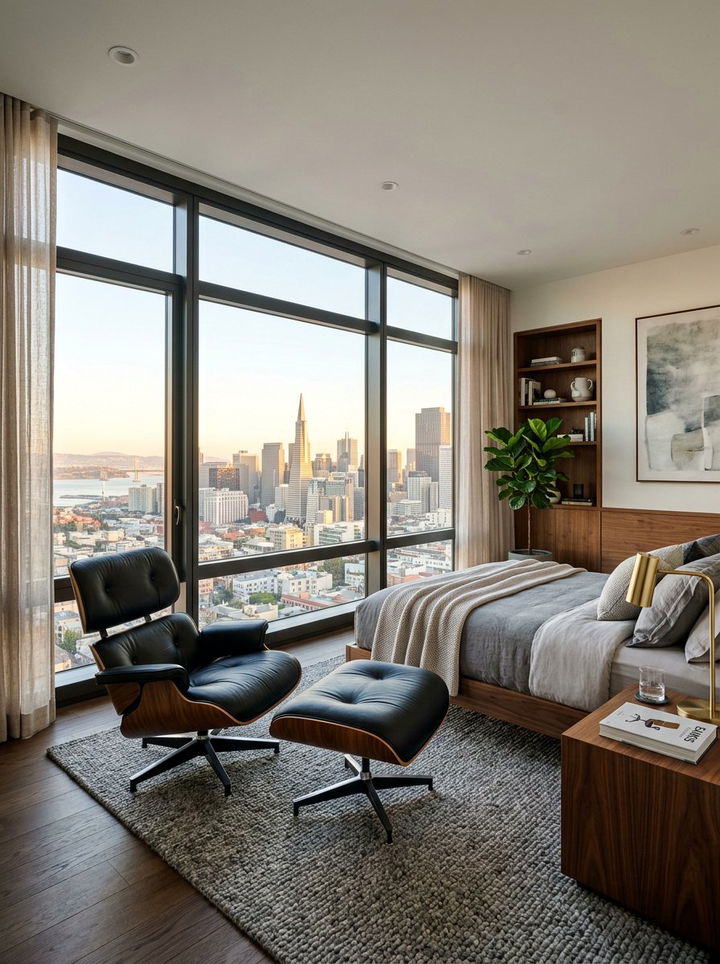 Modern Eames Style Chair - 30 bedroom reading chairs