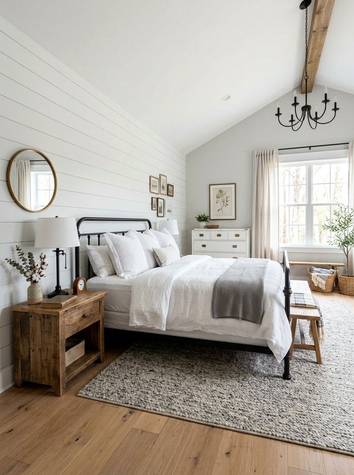 Modern Farmhouse Bedroom - 30 full size bedroom ideas