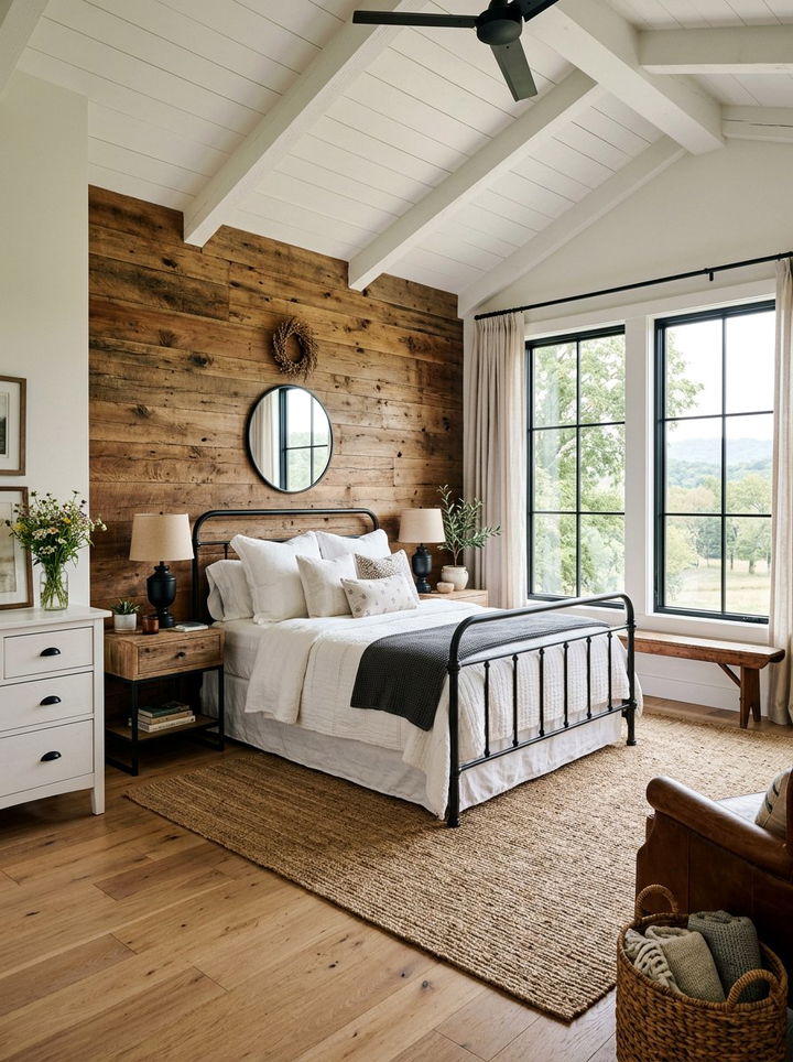 Modern Farmhouse Bedroom - 30 peaceful bedroom ideas