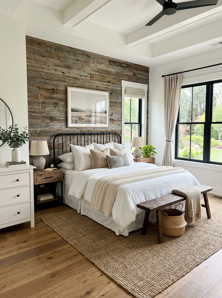 Modern Farmhouse Bedroom - 30 bedroom decoration ideas