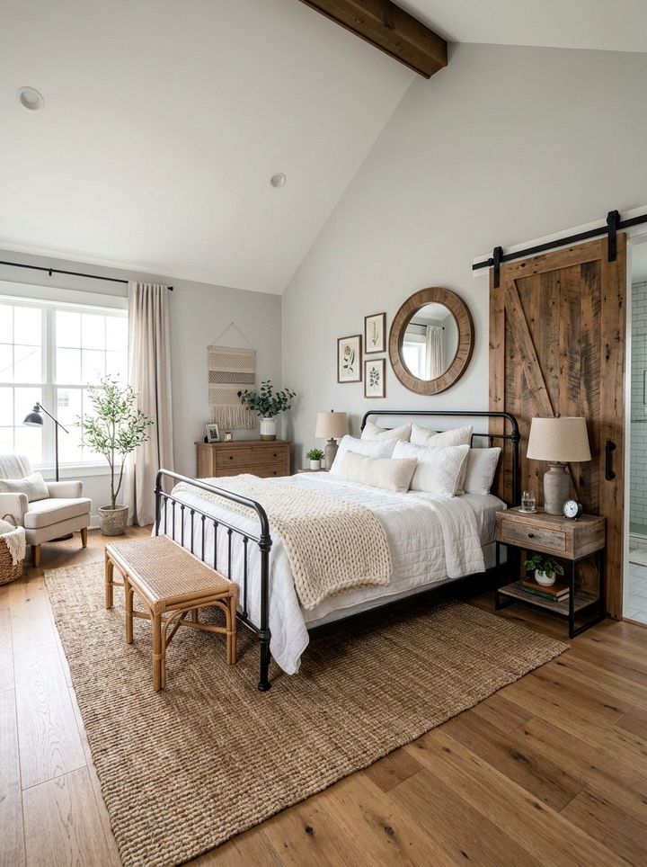 Modern Farmhouse Bedroom - 30 relaxation bedroom ideas