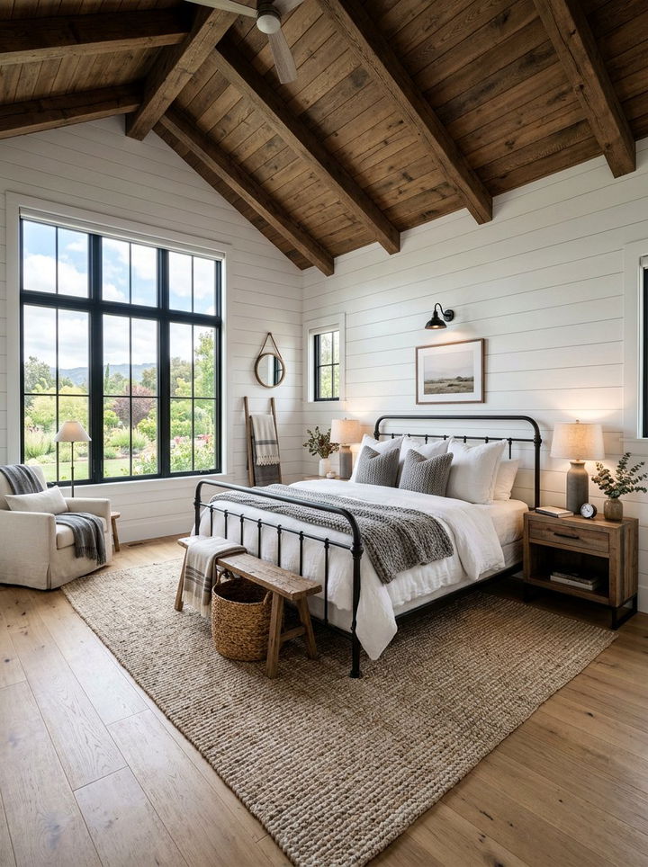Modern Farmhouse Bedroom - 30 retreat bedroom ideas