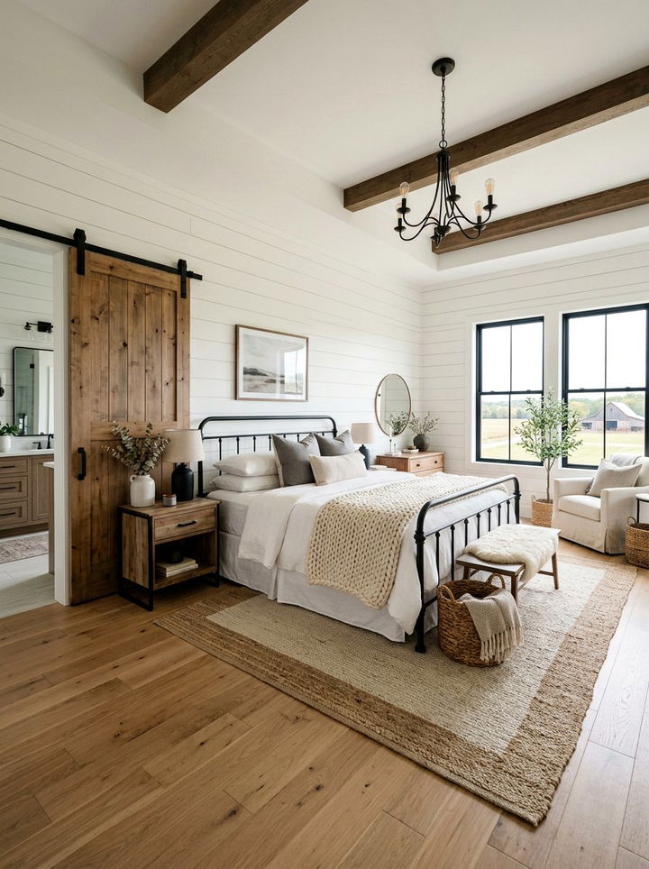Modern Farmhouse Bedroom - 30 young adult bedroom ideas