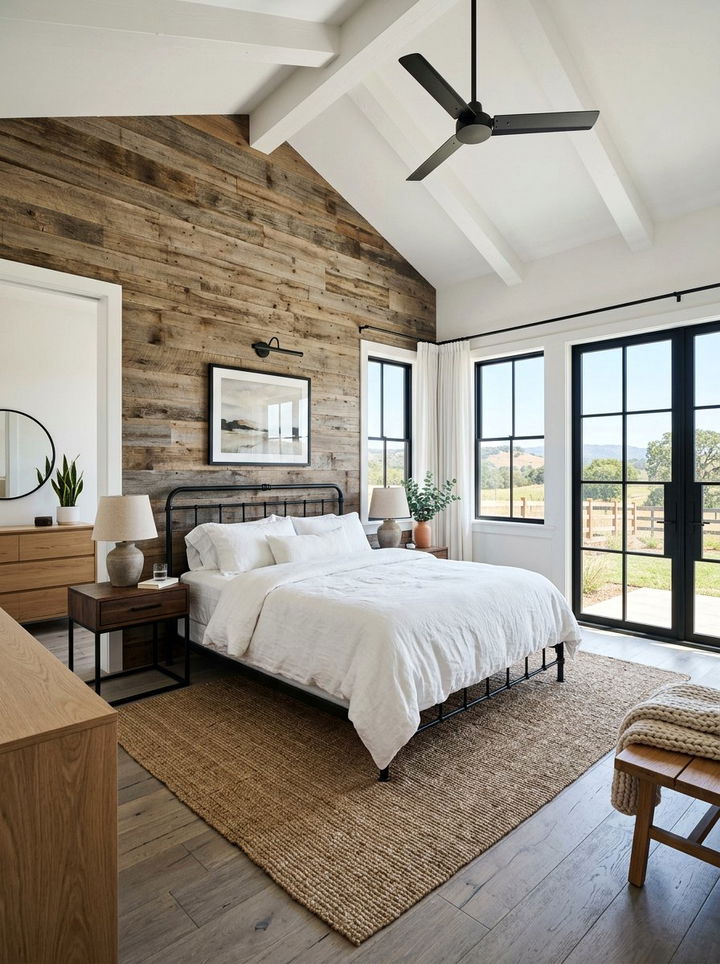 Modern Farmhouse Bedroom - 30 airy bedroom ideas