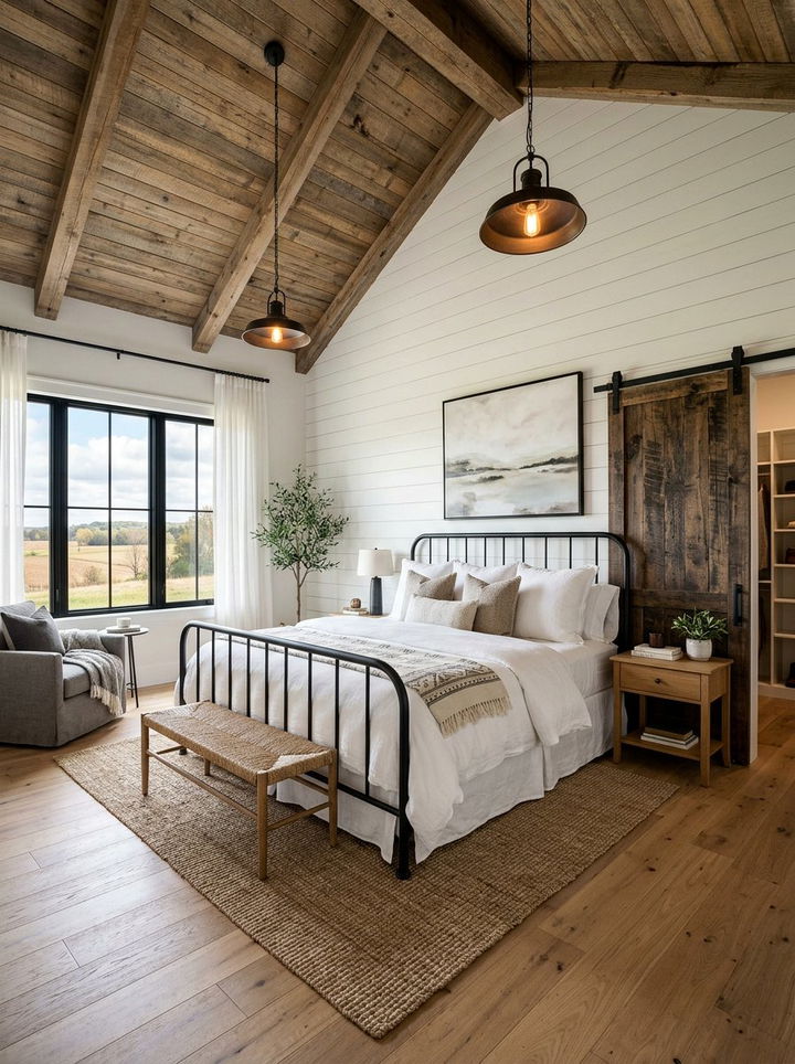 Modern Farmhouse Master Bedroom - 30 magazine bedroom ideas
