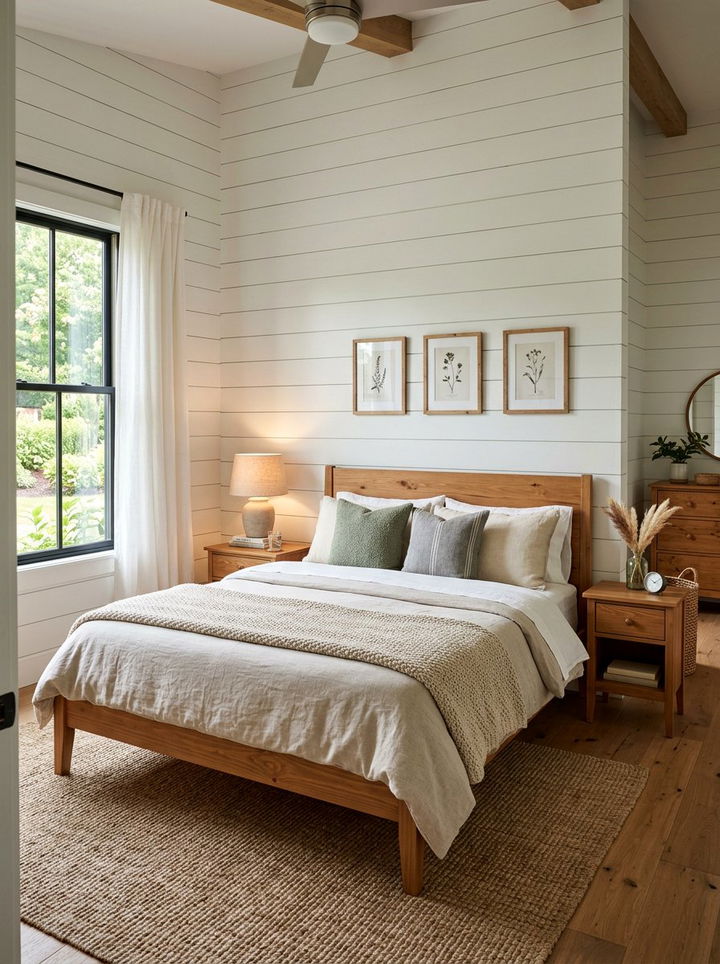 30 Stylish White and Wood Bedroom Color Combo Ideas for Homes