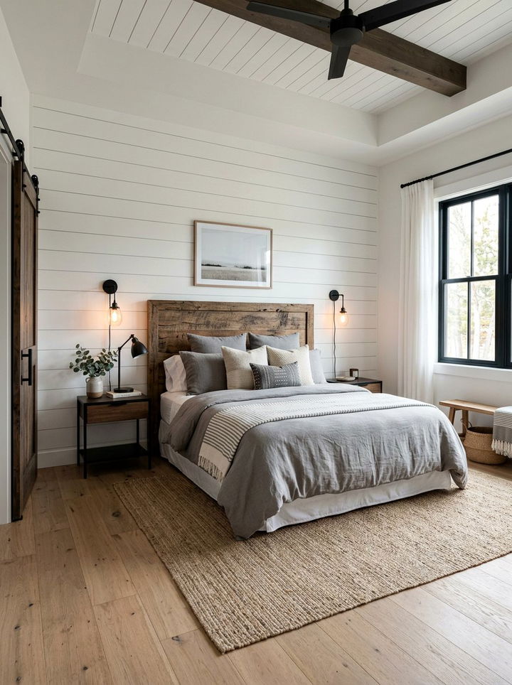 Modern Farmhouse Style - 30 country house bedroom ideas