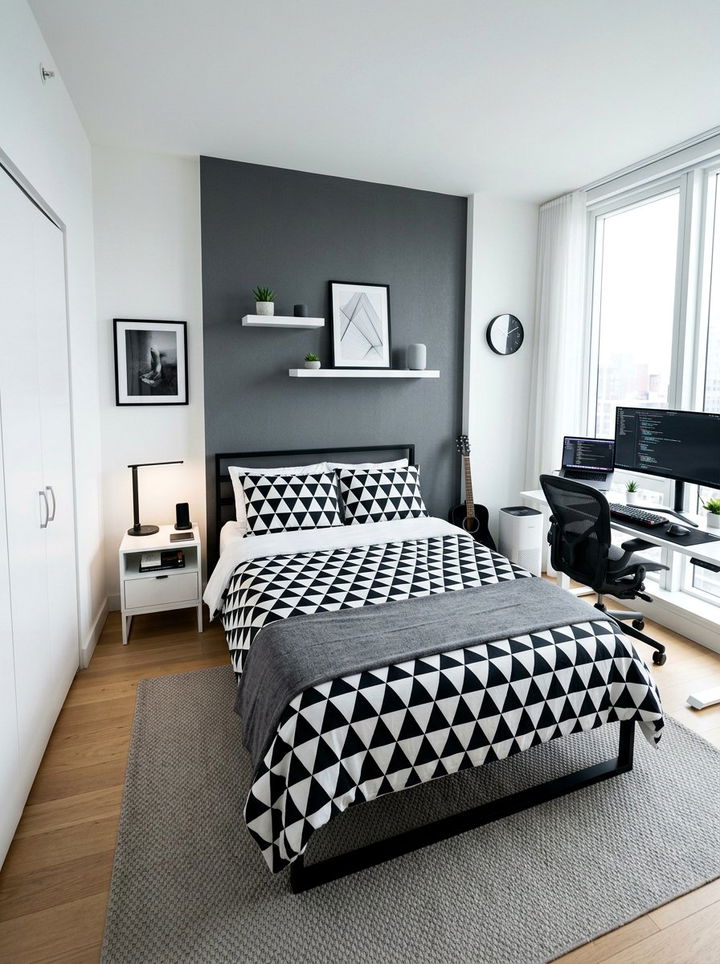 Modern Geometric Bedspread - 30 bedroom bedspreads