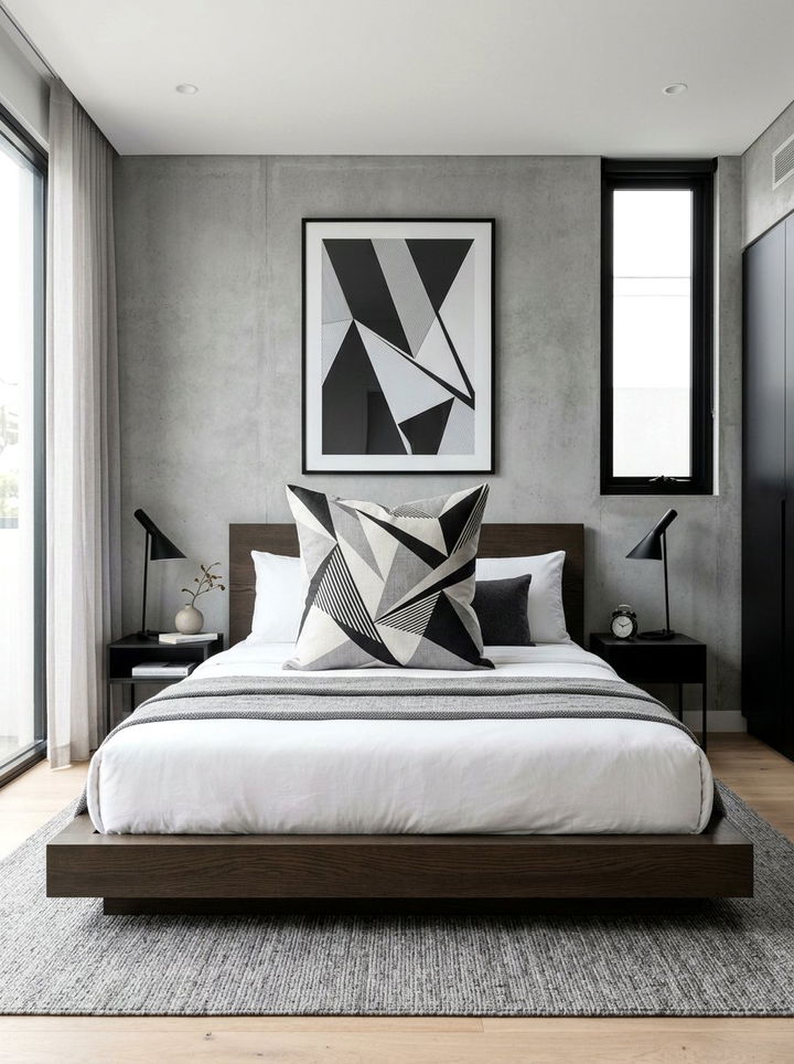 Modern Geometric Pillow - 30 bedroom throw pillows