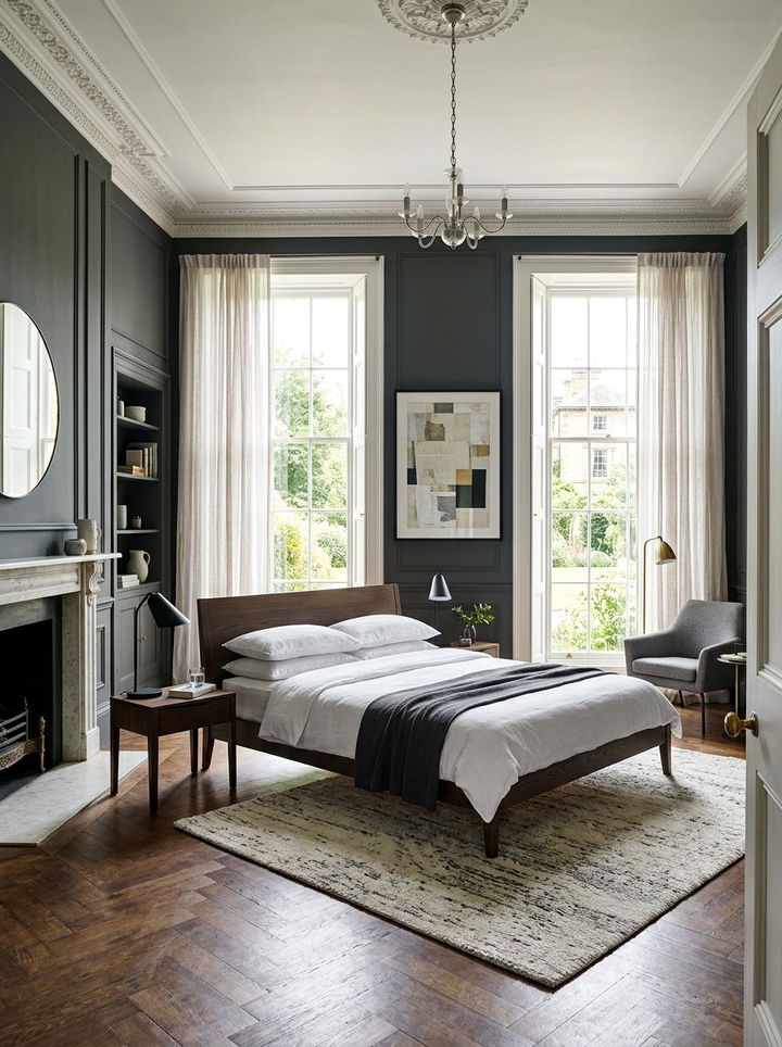 Modern Georgian bedroom - 30 Georgian bedroom ideas