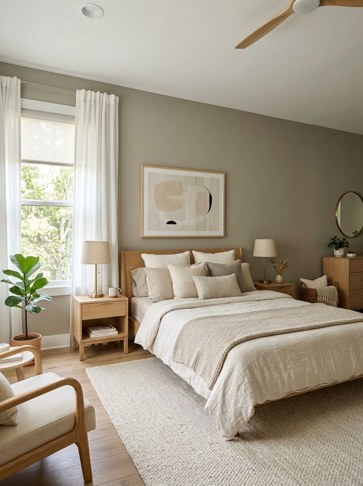 Modern Greige Bedroom - 30 modern gray bedroom ideas