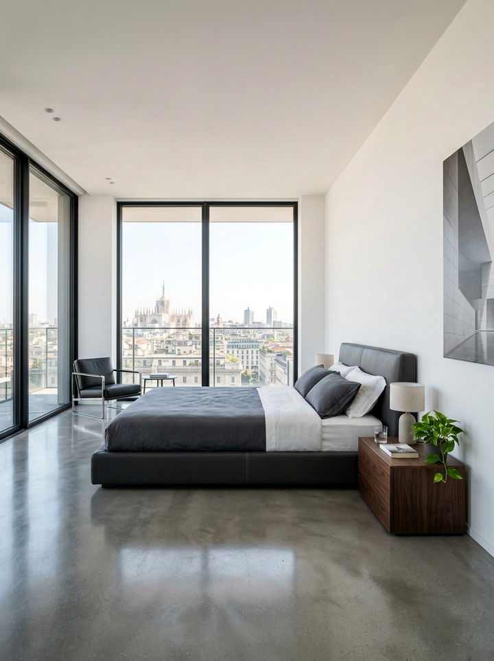 Modern Italian bed - 30 Italian bedroom ideas