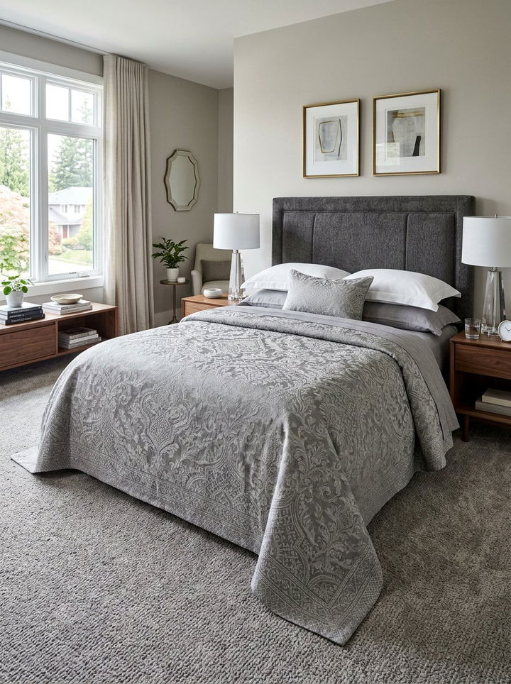 Modern Jacquard Coverlet - 30 bedroom coverlets