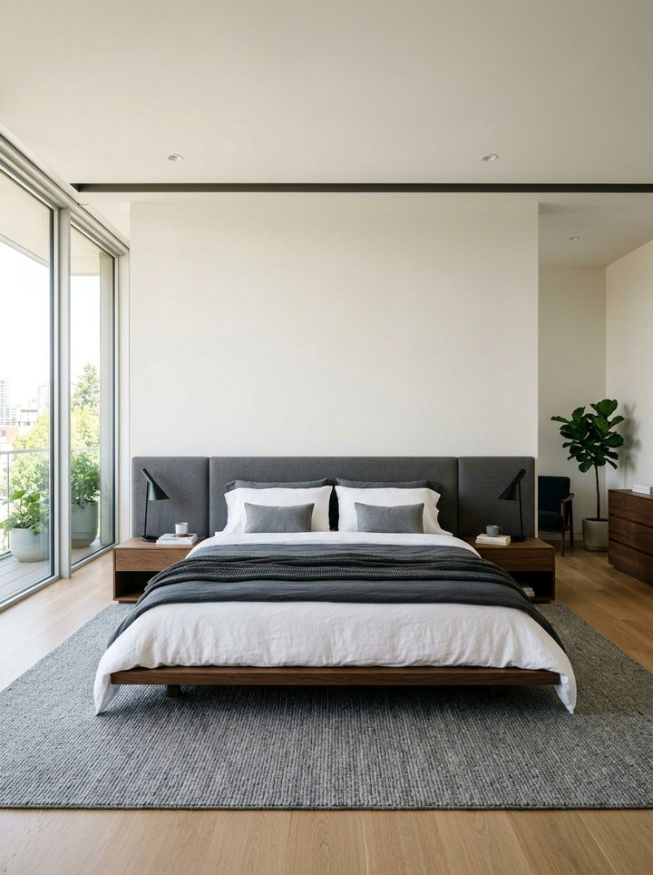 Modern Low Profile Headboard - 30 bedroom padded headboards