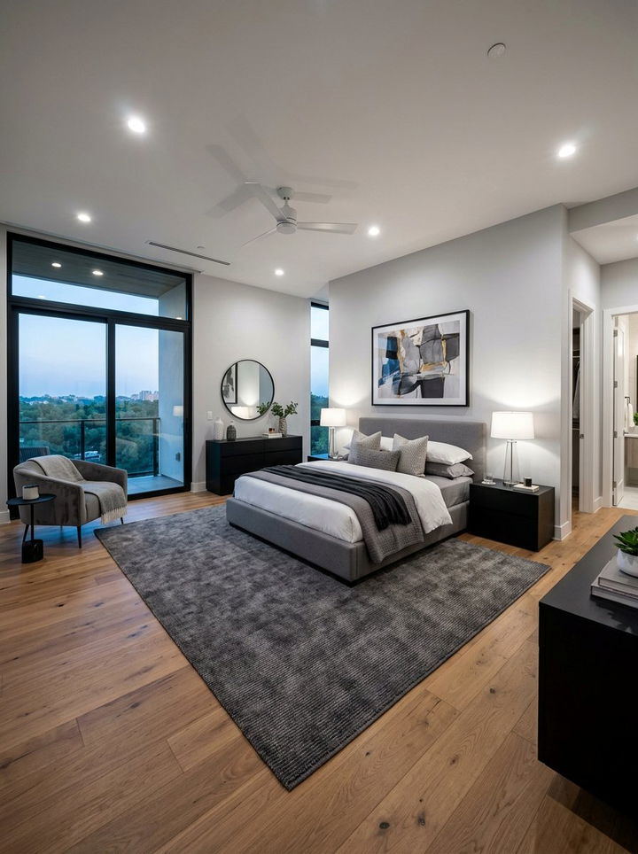 Modern Master Suite - 30 luxe bedroom ideas