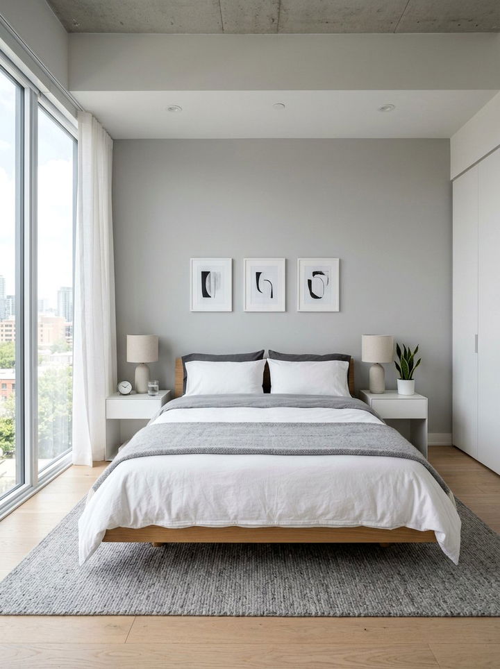 Modern Minimalist Bedroom - 30 bedroom makeover ideas