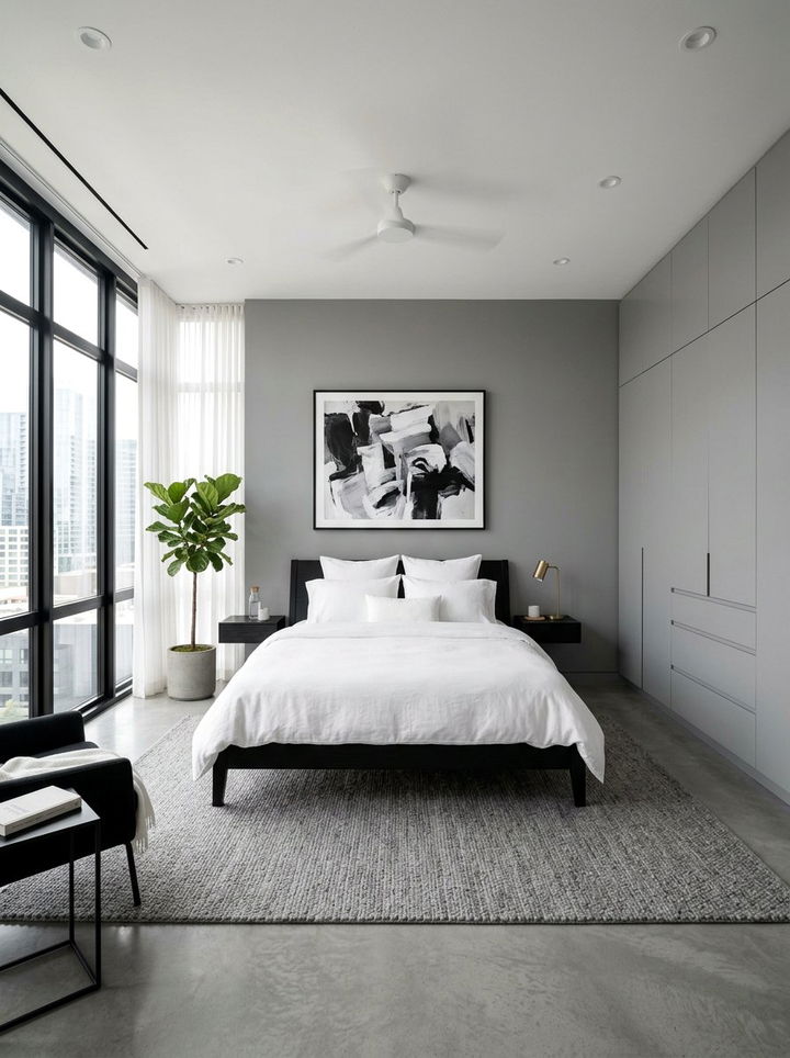 Modern Minimalist Bedroom - 30 before and after bedroom ideas