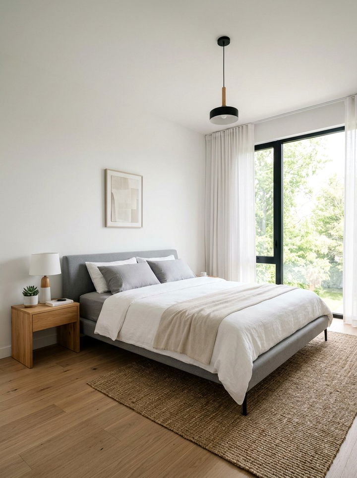 Modern Minimalist Bedroom - 30 cozy bedroom settings