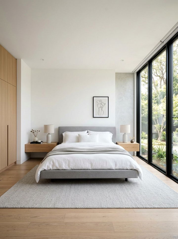Modern Minimalist Bedroom - 30 primary bedroom ideas