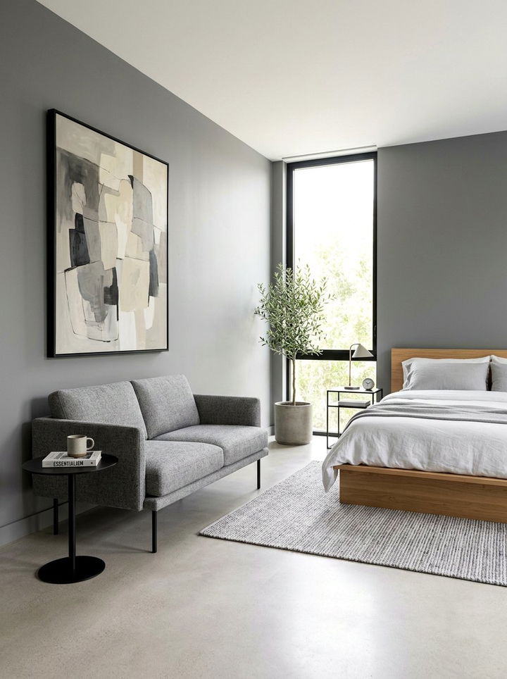 Modern Minimalist Bedroom Seating - 30 bedroom loveseats