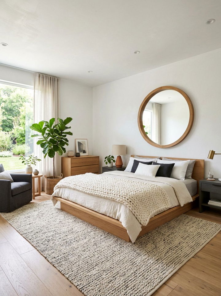 Modern Organic Bedroom - 30 earthy bedroom ideas