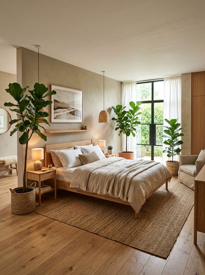 Modern Organic Bedroom - 30 bedroom vision boards