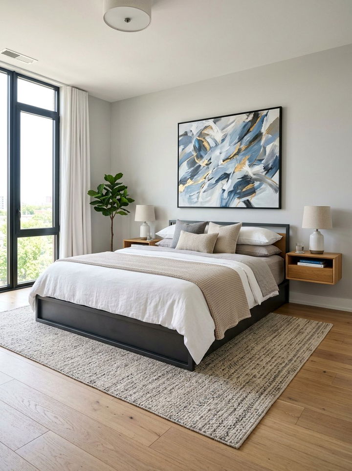 Modern Platform Bed - 30 bedroom low profile beds