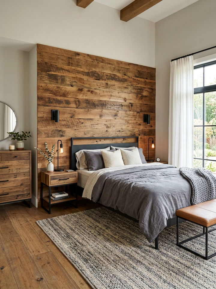 Modern Rustic Bedroom - 30 sanctuary bedroom ideas